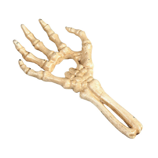 HomArt Vintage Style Cast Iron Skeleton Hand Bottle Opener