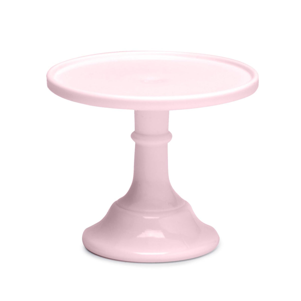 Mosser Glass Dishware Plate, 9 inches, Pink