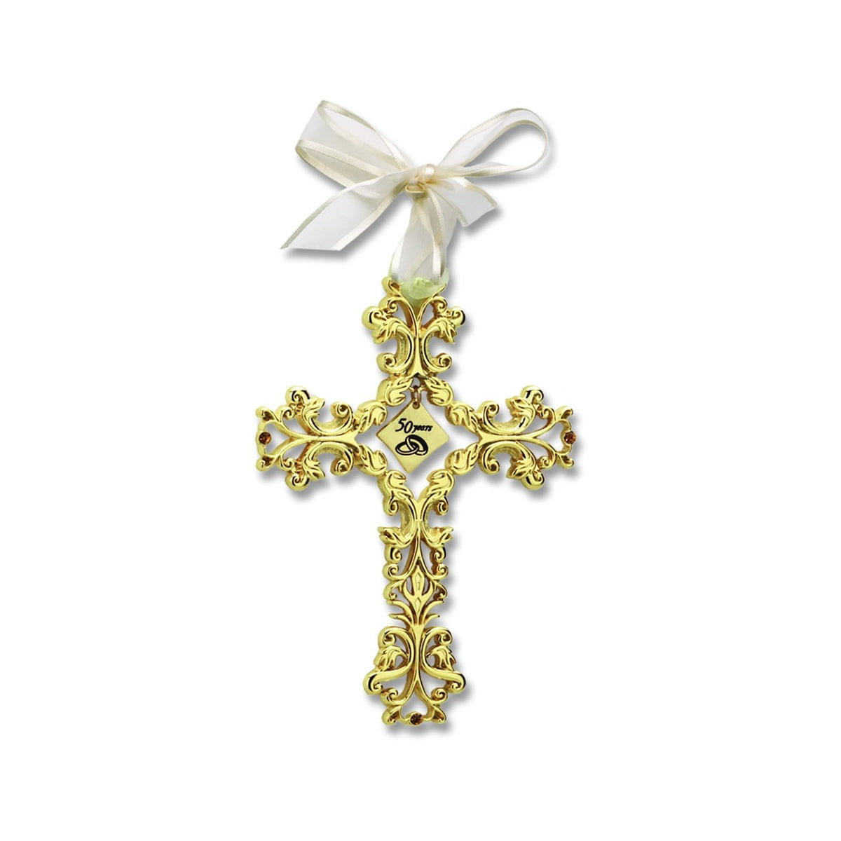 Cathedral Art Wall Art, 5"L x 5"W, Gold-tone