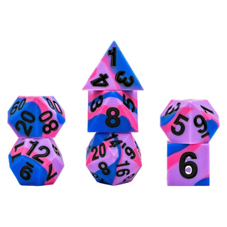 Metallic Dice Games Game Dice, 16mm, Blue