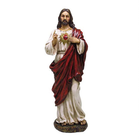 Pacific Trading Sacred Heart of Jesus Statue God's Divine Love for Mankind by Pacific Giftware