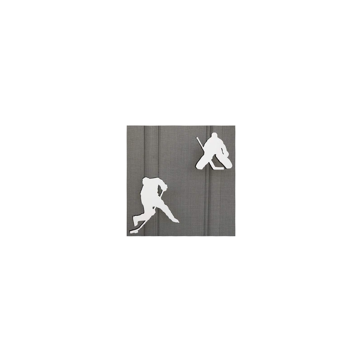 DCentral Fire Screen, White, Modern