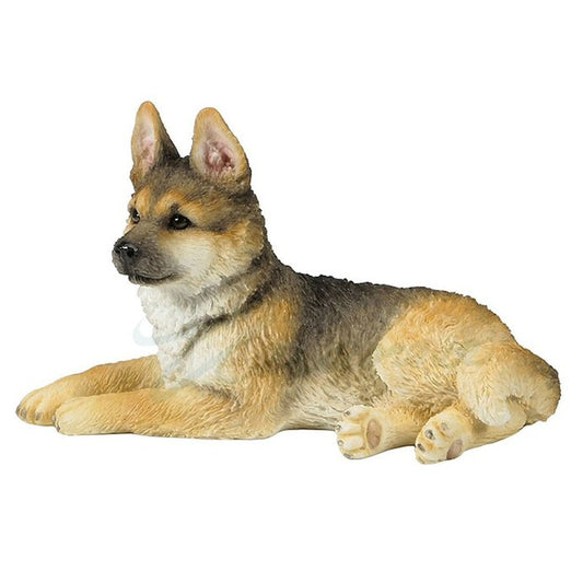 Unicorn Studio Veronese Design German Shepherd Puppy Sitting Looking Left Sculpture