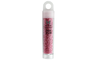 John Bead Craft Bead, Size: 11, Rose Sparkle Crystal Lined