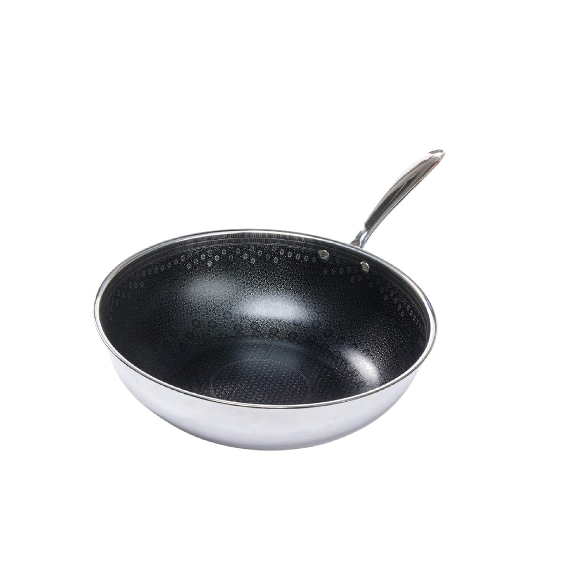 Black Cube Saute Fry Pan, 9.5-Inch, Black