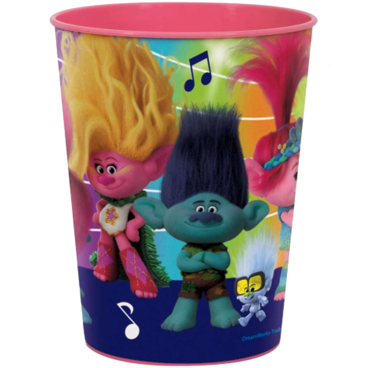 Unique Drinking Cup, 16 Ounces, Multicolor