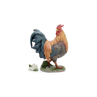 burton+BURTON Figurine, 10.25" x 12.50" x 6", Multi-colored (Mustard, Orange, Br