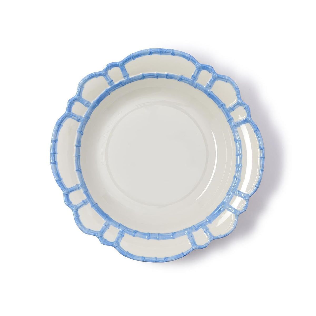 Two's Company Dishware Bowl, 15", Blue