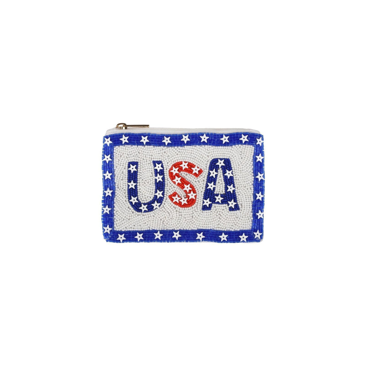 Bamboo Trading Cosmetic Case, 4.75-inches Width x 4-inches Height, Blue