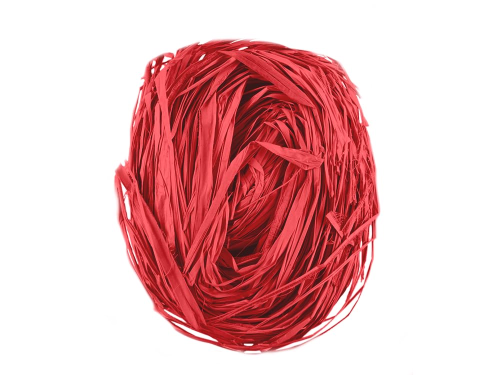 CRAFT DECOR Decorative Ribbon Trim, Medium, Red