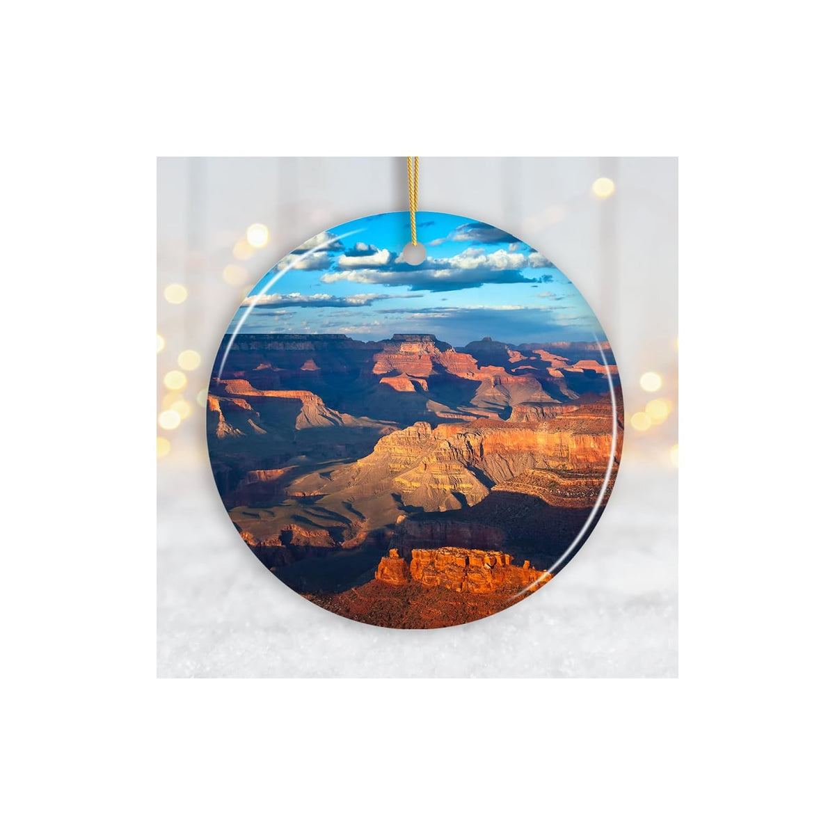 OrnamentallyYou Hanging Ornament, 3 inches, Grand Canyon National Park Ornament