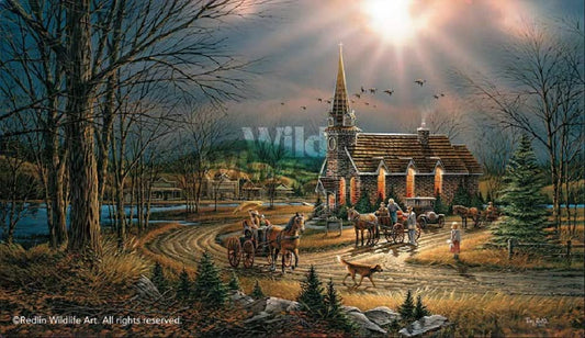 God Shed His Grace On Thee by Terry Redlin Limited Edition Print of 29500 Signed & Numbered