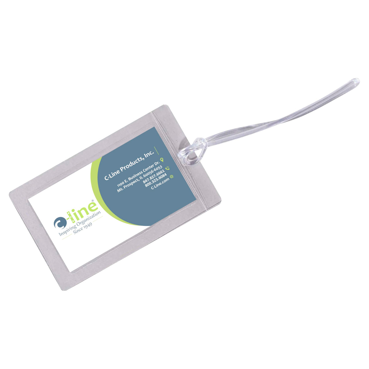 C-Line Label, Luggage Tag (Pack of 10), Clear