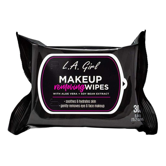 L.A. Girl LA Girl, Makeup Removing Wipes, 30 Count