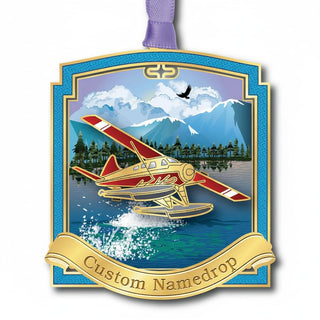Beacon Design 61239 Floating Sea Plane Hanging Ornament
