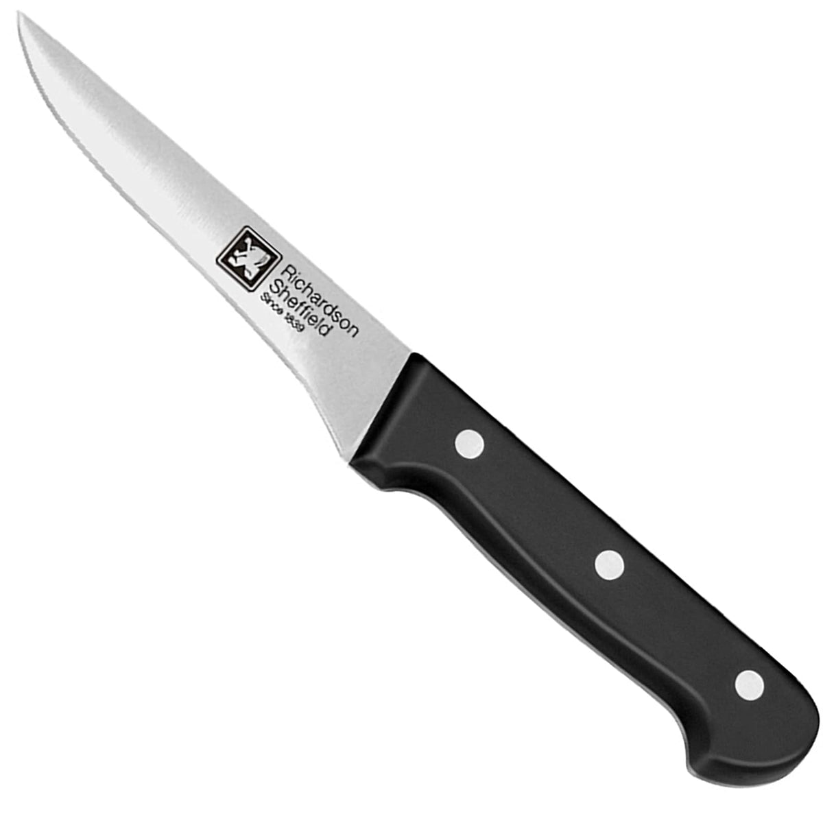 Richardson Sheffield Kitchen Knife, 5", Silver, Black