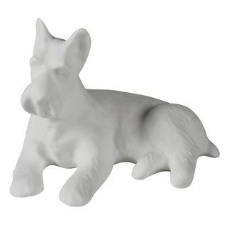 Homart Figurine, 3.75x2.5x2.75, White