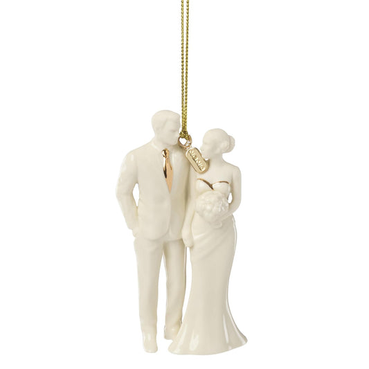 Lenox Hanging Ornament, 1 Count, Ivory/Gold