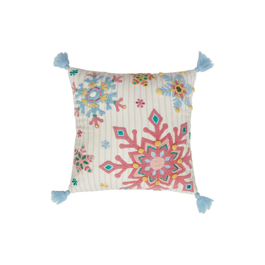 Peking Handicraft Pillow, 16X16", Multicolor