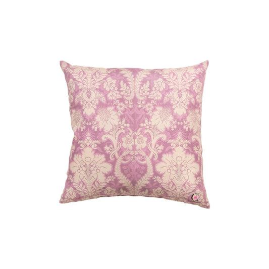 MWW Pillow, 18 x 18 inches, Pink, White