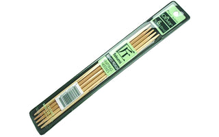 Clover Takumi Double Point Needle 7" Size 6(Pack of 5)
