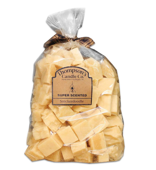 Thompson's Candle Co Super Scented Crumbles/Wax Melts 32 oz "Snickerdoodle"