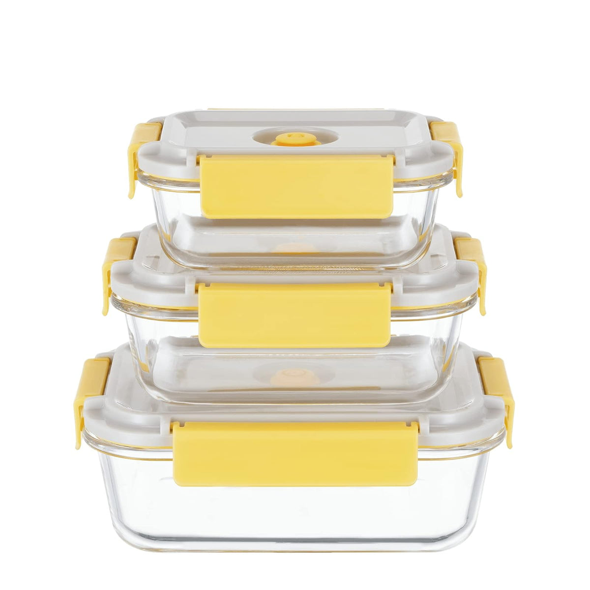 GENICOOK Food Storage Container, Yellow