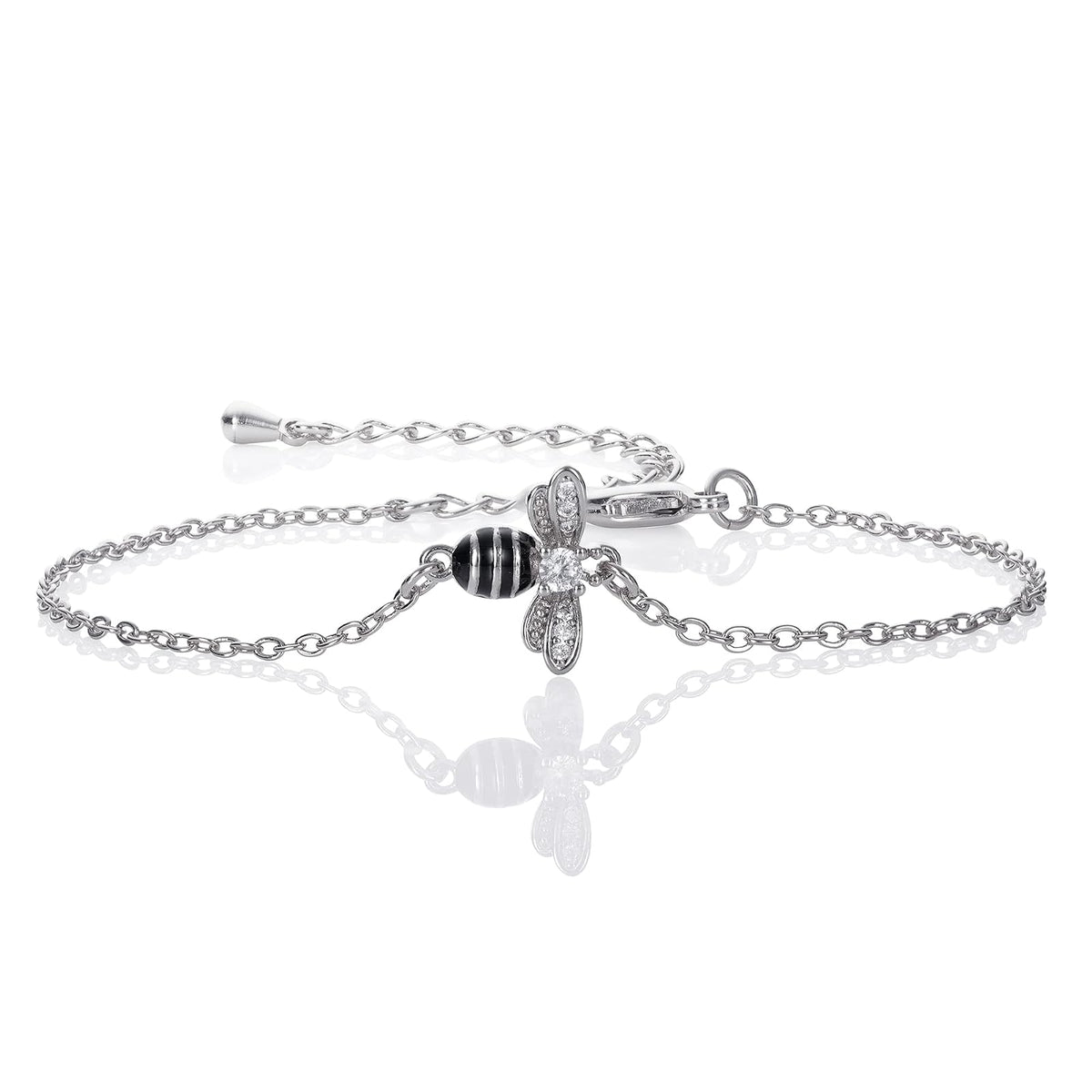 namana Bracelet, 6 inches, Silver
