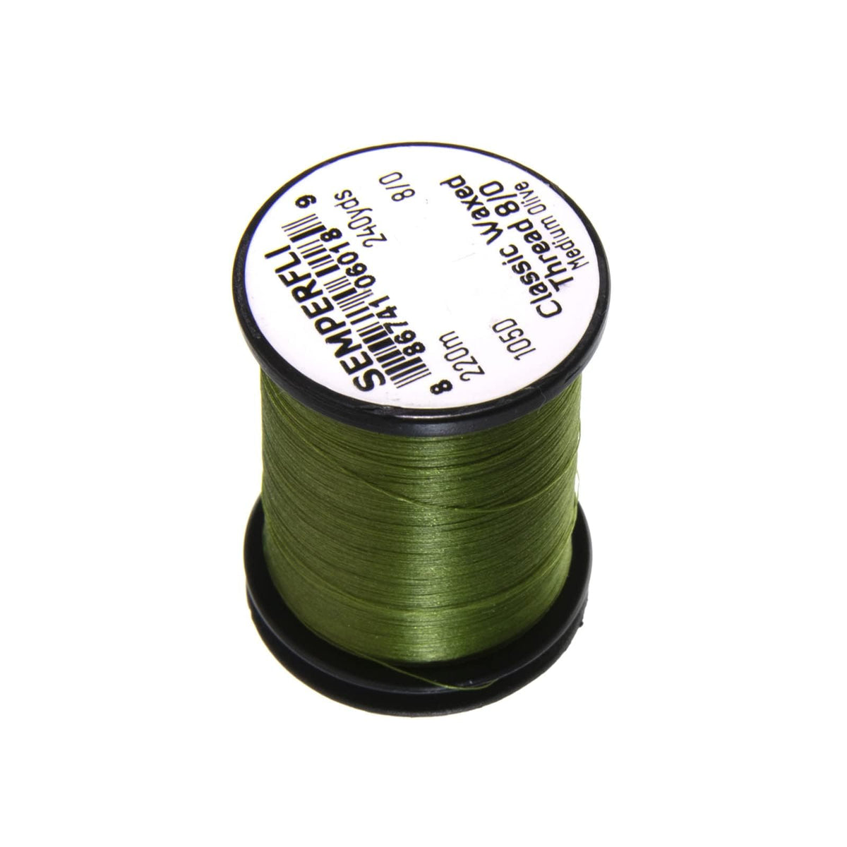 Semperfli Fishing Line, 8/0, Medium Olive