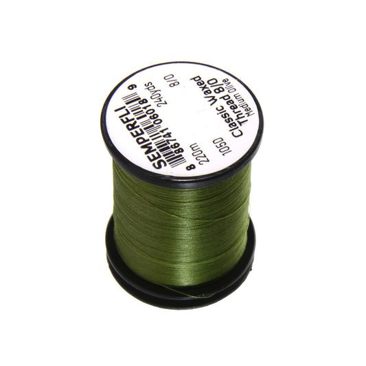 Semperfli Fishing Line, 8/0, Medium Olive