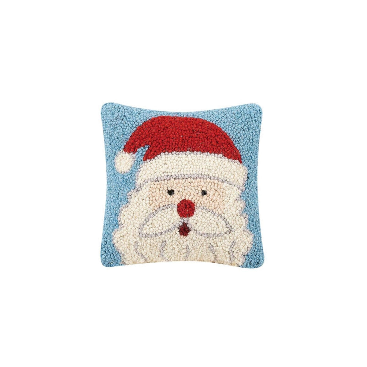 Peking Handicraft Pillow, 8 inches x 8 inches, Blue