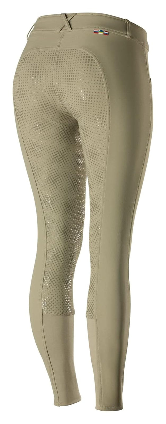 HORZE Women's Grand Prix Full Seat Breeches - Silicone Grip