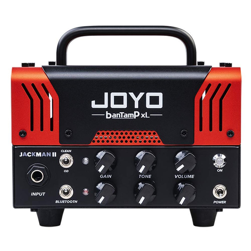 JOYO JACKMAN II Amplifier 20 Watt Hybrid Mini Tube Head Bluetooth BanTamp XL Series with Foot Switch