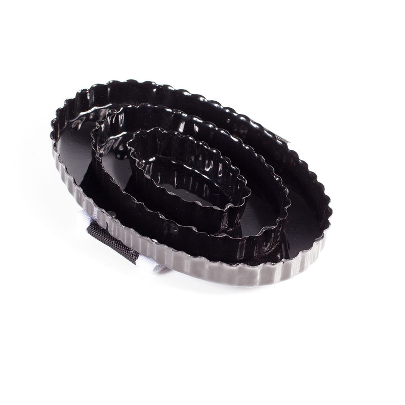 Horze Steel Curry Comb - Black