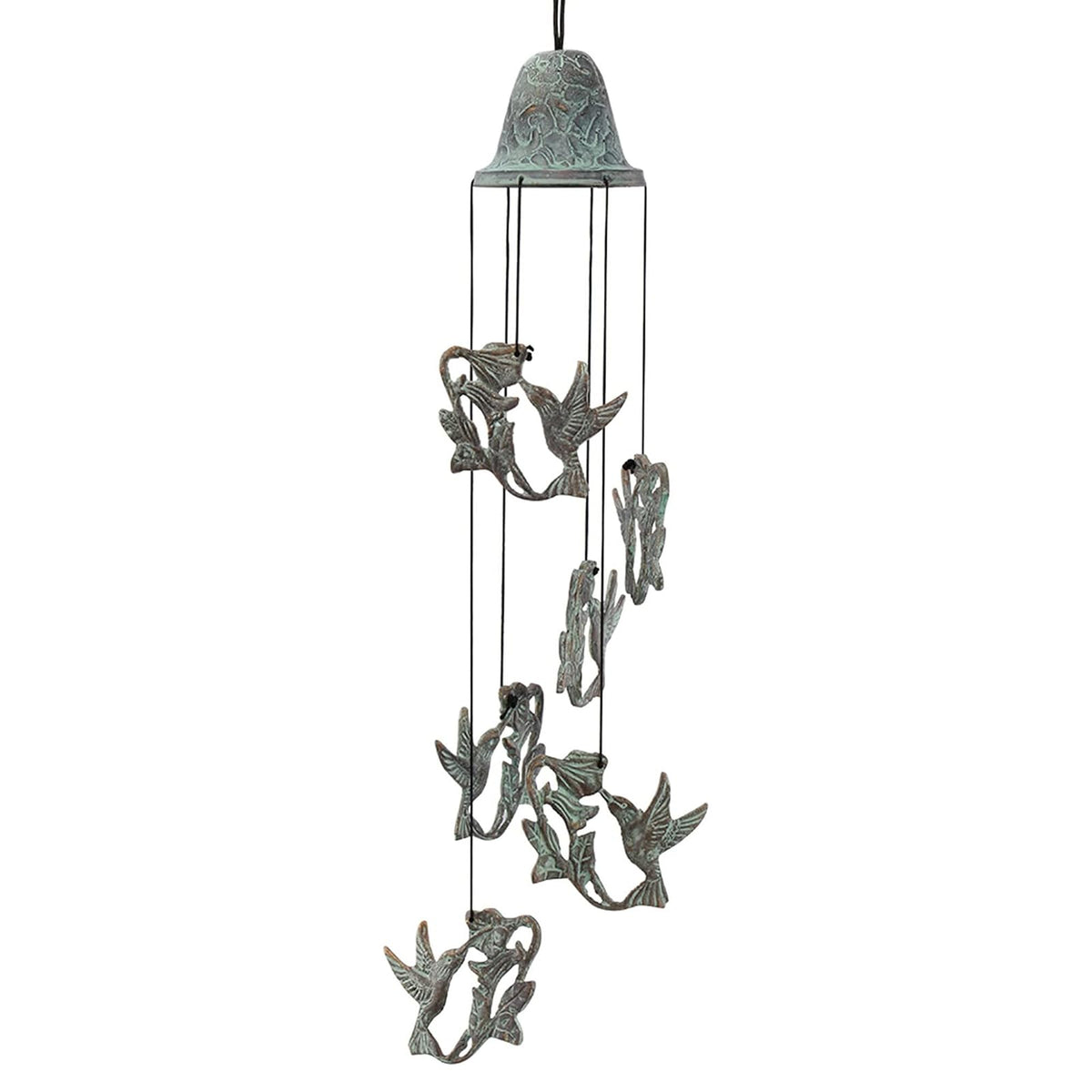 SPI Wind Chime, Verdigris, Vintage
