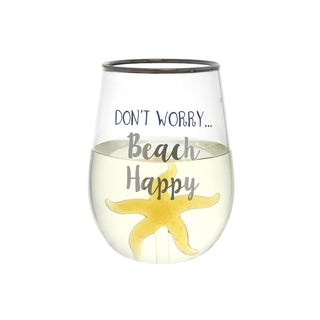 Pavilion Gift Company Drinking Cup, 19 Ounces, Yellow, Silver, Clear