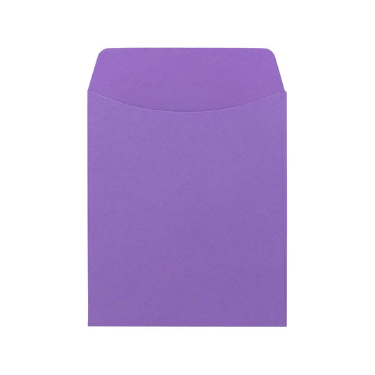 Hygloss Products Library Card Pockets - Perfect for Classroom, Arts & Crafts & Much More - Non-Adhesive - 3.5‚Äù x 5‚Äù - Violet - Pack of 30 Pockets (15630)