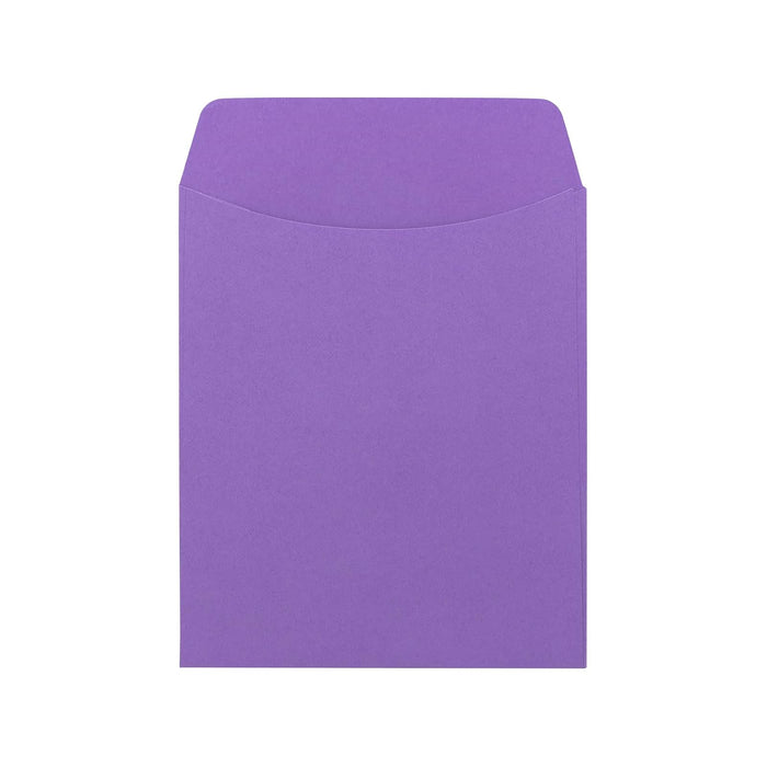 Hygloss Products Library Card Pockets - Perfect for Classroom, Arts & Crafts & Much More - Non-Adhesive - 3.5‚Äù x 5‚Äù - Violet - Pack of 30 Pockets (15630)