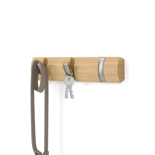 Umbra Storage Hook, 3 hook, Natural/Nickel