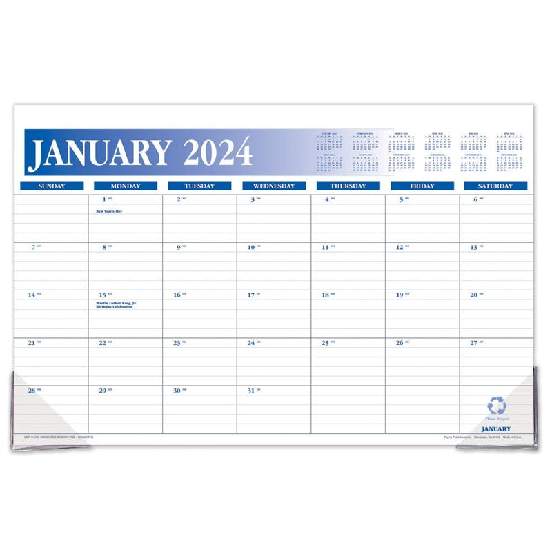 Payne Publishing, Workstation 2024 Desk Pad