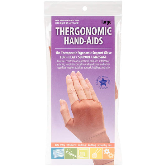 Frank A. Edmunds Hand-Aids Support Gloves, Large, HA-4