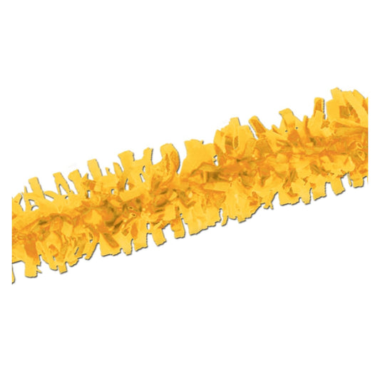 Beistle Garland, 25 feet, Golden Yellow