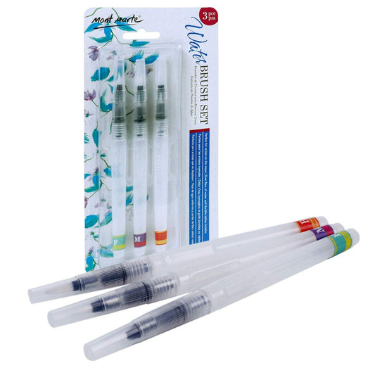 Mont Marte Signature Waterbrush Set (3pc)