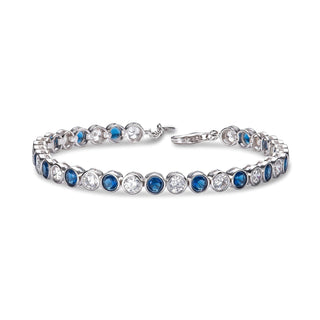 Diamond Treats Bracelet, M/L, Blue