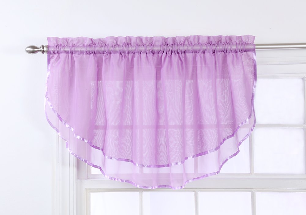 Stylemaster Curtain, 24"W x 60"L (Pack of 1), Lilac