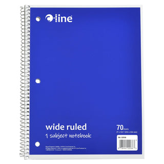 C-Line Blank Book, White, Durable,Spiral,Spiral-bound