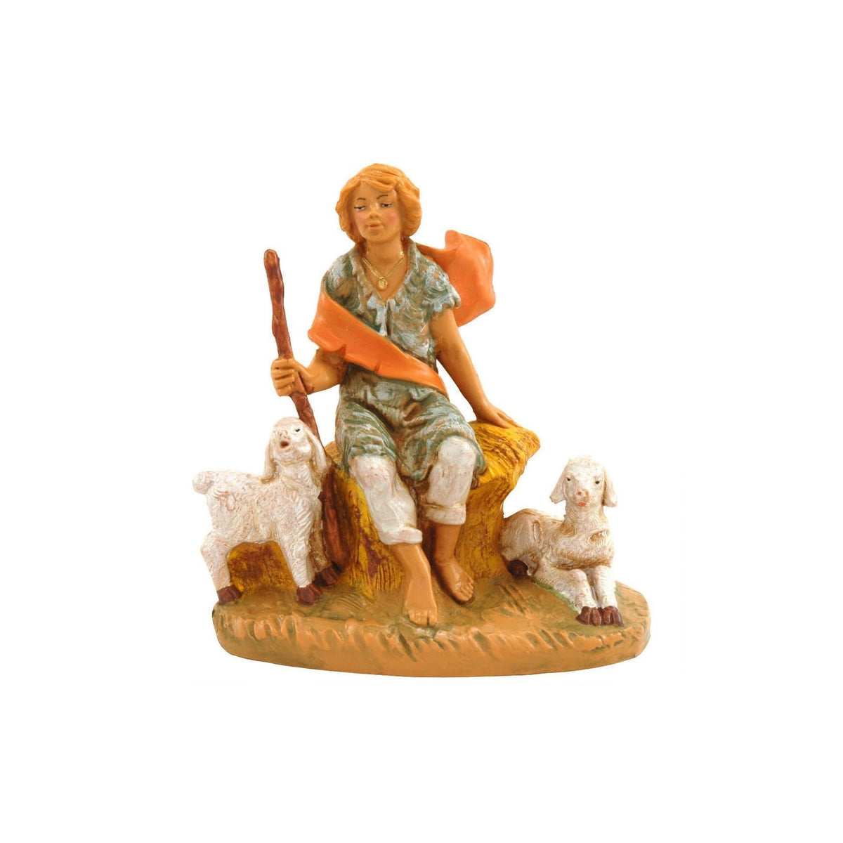 Roman Figurine, 5 inches, Brown