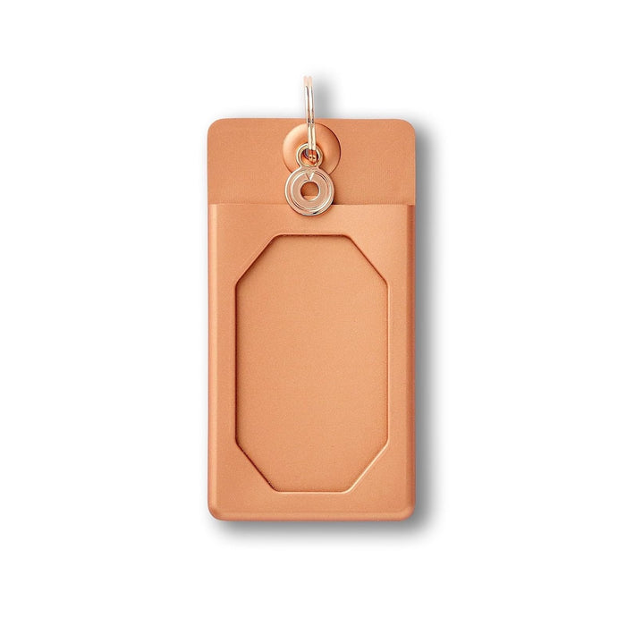 Oventure Badge Holder, 4.75 x 2.5in, Rose Gold