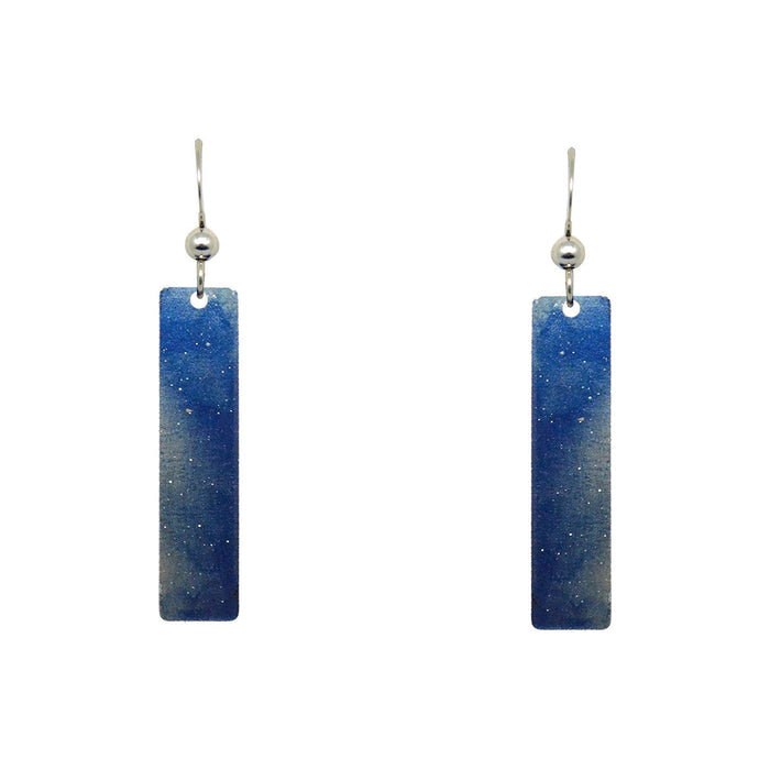 d'ears Earring, Blue, Hoop