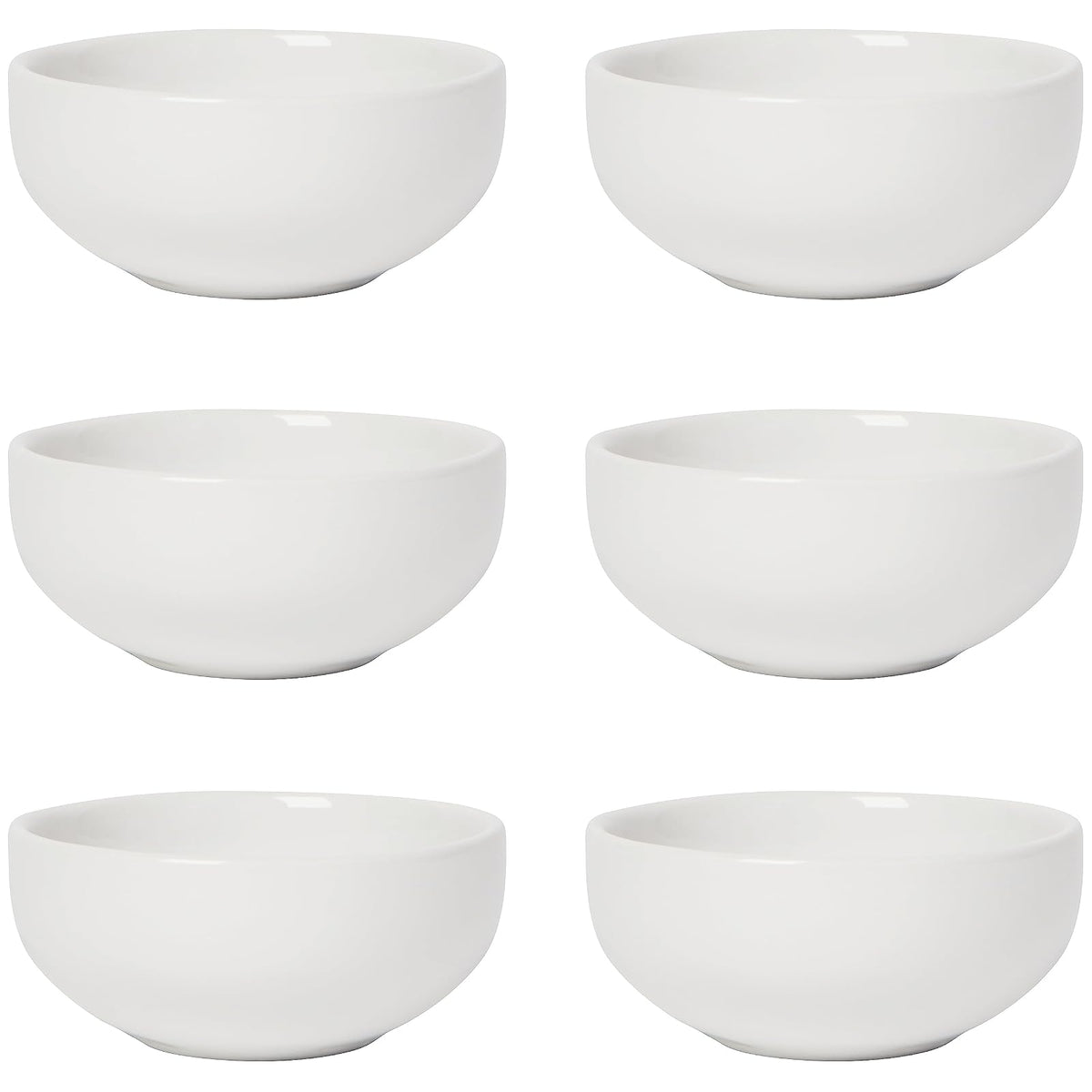 Now Designs Dishware Bowl, DIA3 x H1.25in, White
